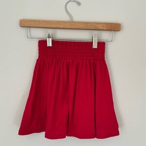 Copper Key Red Girls Skirt